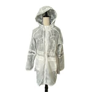 USA Pro Running Lightweight Hooded Sports Jacket White